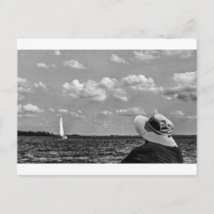 contemplative postcard