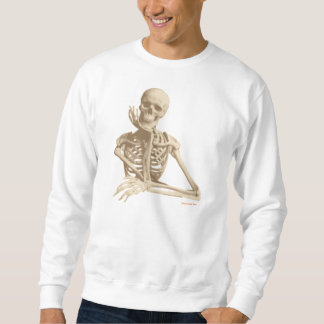 Contemplative Skeleton Sweatshirt