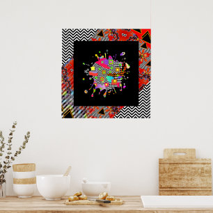 Contempo  Splotch Art Poster