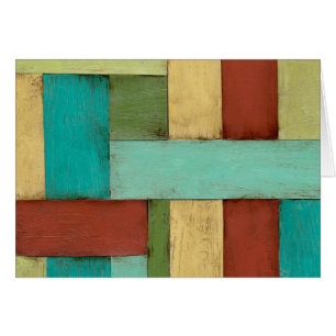 Contempoary Coastal Multicolored Painting