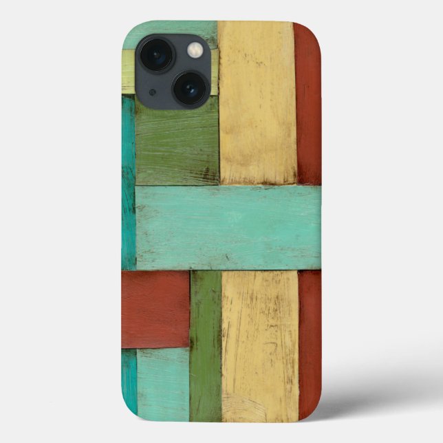 Contempoary Coastal Multicolored Painting Case-Mate iPhone Case (Back)