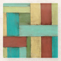 Contempoary Coastal Multicolored Painting