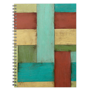 Contempoary Coastal Multicolored Painting Notebook