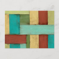 Contempoary Coastal Multicolored Painting
