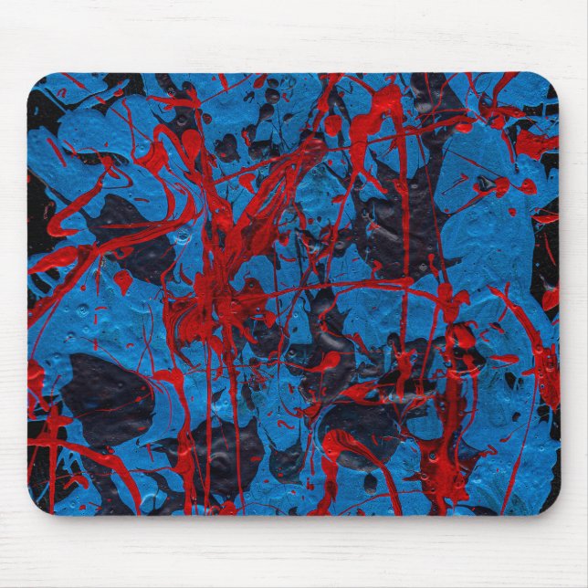 Contemporary Abstract Art : Electric Mouse Mat (Front)