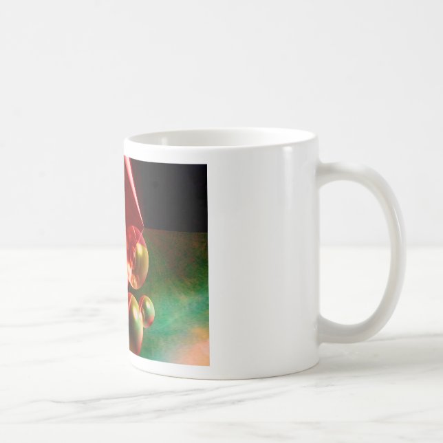 Contemporary Abstract Artwork by Serdar Hizli Coffee Mug (Right)