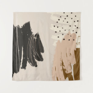 Contemporary abstract artwork, decorative backgro tapestry