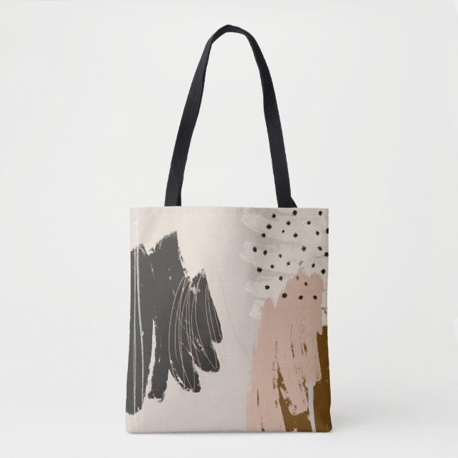 Contemporary abstract artwork,  decorative backgro tote bag (Front)