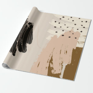 Contemporary abstract artwork,  decorative backgro wrapping paper