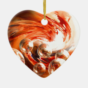 Contemporary Abstract Ceramic Tree Decoration
