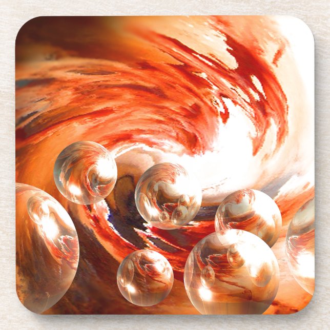 Contemporary Abstract Coaster (Front)