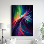 Contemporary Abstract Colourful Rainbow Painting Canvas Print<br><div class="desc">Elevate your space with a burst of vibrant colour and energy. This contemporary abstract canvas print showcases a stunning rainbow palette,  capturing the essence of joy and optimism. With bold brushstrokes and a dynamic composition,  this artwork is sure to make a statement in any modern home or office.</div>