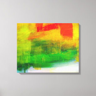 Contemporary Abstract Painting Canvas Print