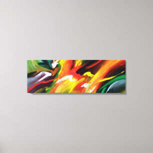 Contemporary Abstract Painting Canvas Print