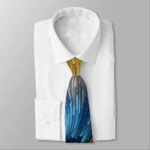 Contemporary Abstract Swirl Spectrum Tie