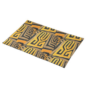 Contemporary African Mud Cloth Placemat