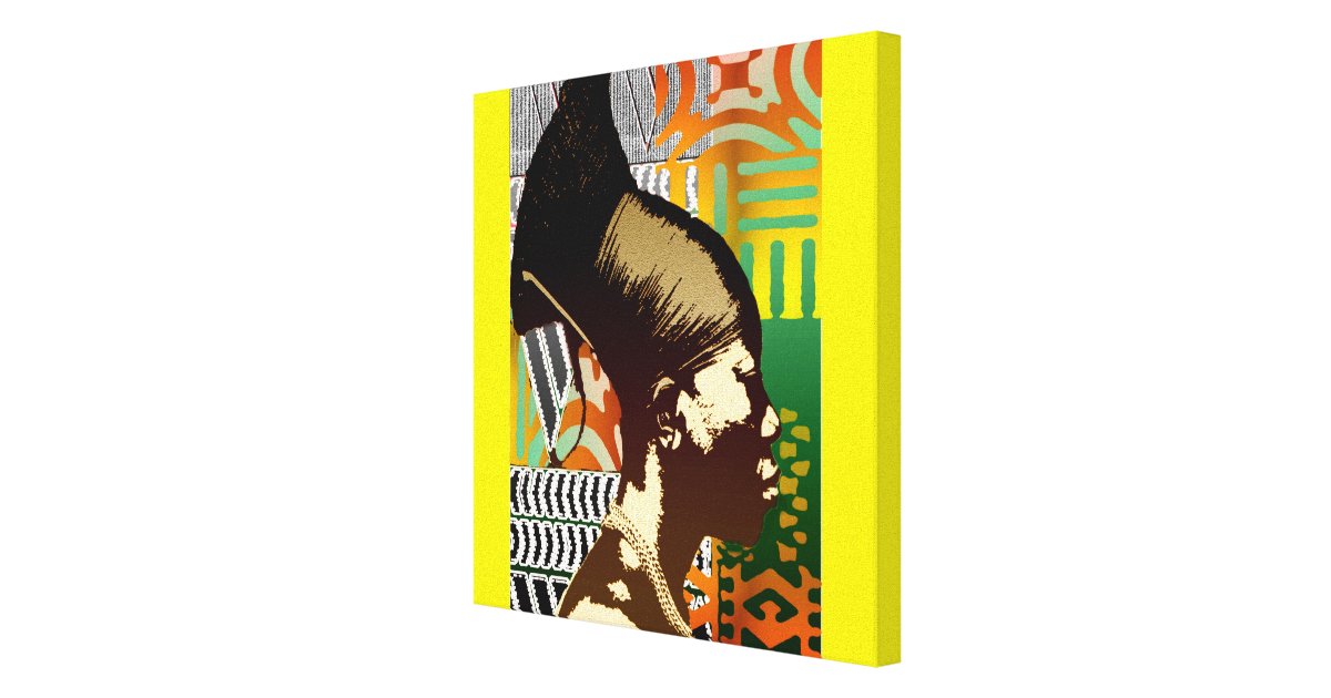 Contemporary: African Pop Art Canvas Print | Zazzle.co.uk