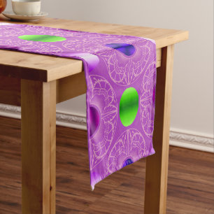 Contemporary Art Deco–Inspired Short Table Runner