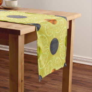Contemporary Art Deco–Inspired Short Table Runner
