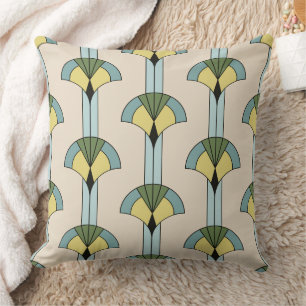 Contemporary Art Deco Style Cushion.  Cushion