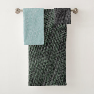 Contemporary Art Pattern Bath Towel Set