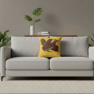 Contemporary artistic  stylish for her cushion