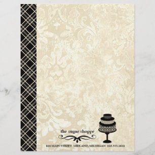 Contemporary Bakery Company Letterhead Template