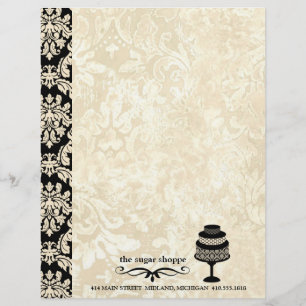 Contemporary Bakery Company Letterhead Template
