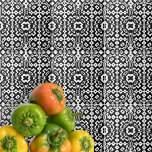Contemporary Black And White Geometric Op Art  Tile<br><div class="desc">This decorative ceramic tile design showcases a seamless op art pattern consisting of geometric shapes in black and white,  creating a visually stunning decorative effect.</div>