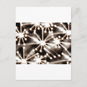 Contemporary Black & White Art Postcard