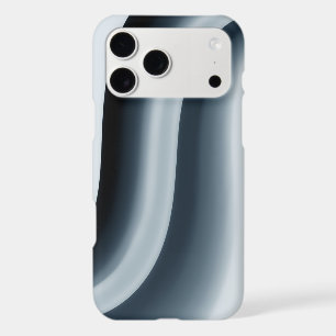 Contemporary Blue Curvy Shaped