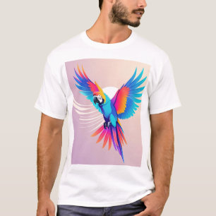 Contemporary & Bold - Vivid Velocity Parrot Shirt
