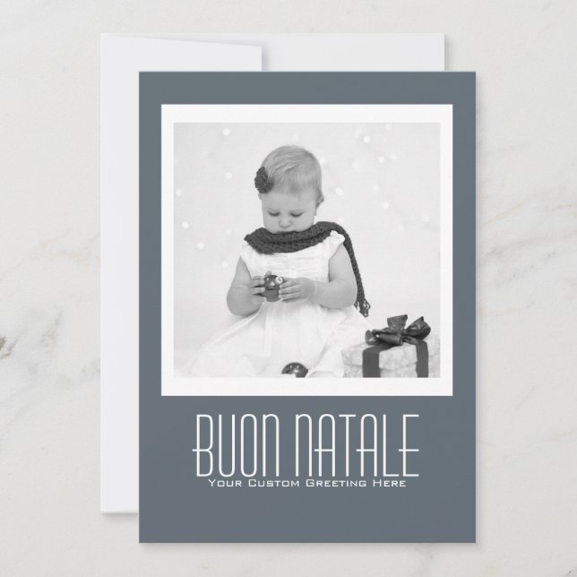 Contemporary Buon Natale Template (Front)