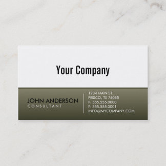 Contemporary Business Card