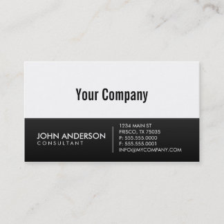 Contemporary Business Card
