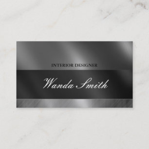 Contemporary Business Card 2 Sided