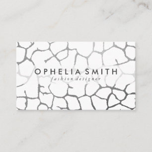 Contemporary Chic Pattern Business Card