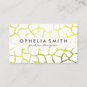 Contemporary Chic Pattern Business Card