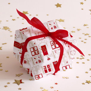 Contemporary Christmas Décor  Wrapping Paper