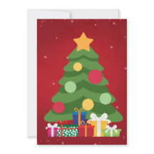 Contemporary Christmas Elegance Card