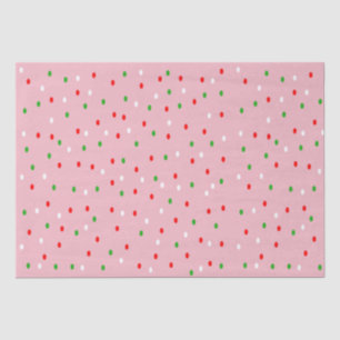 Contemporary Christmas Polka Dots Tissue Paper