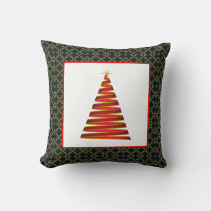 Contemporary Christmas Tree Cushion