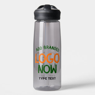 CONTEMPORARY CLEAN ASH CHARCOAL FASHIONABLE CLIENT WATER BOTTLE