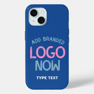 CONTEMPORARY CLEAN COBALT BLUE FASHIONABLE CLIENT iPhone 15 CASE