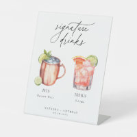 Contemporary Cocktails Signature Drinks