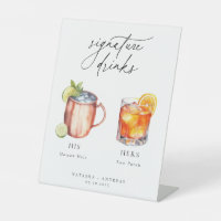 Contemporary Cocktails Signature Drinks