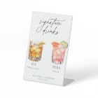 Contemporary Cocktails Signature Drinks