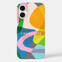 Contemporary Colourful Abstract Art Shapes Name