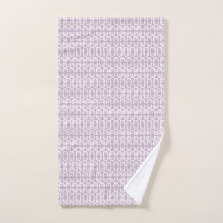 Contemporary Colourful design repeat pattern Hand Towel