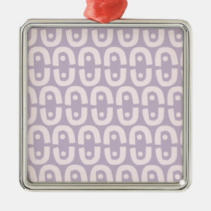 Contemporary Colourful design repeat pattern Metal Tree Decoration